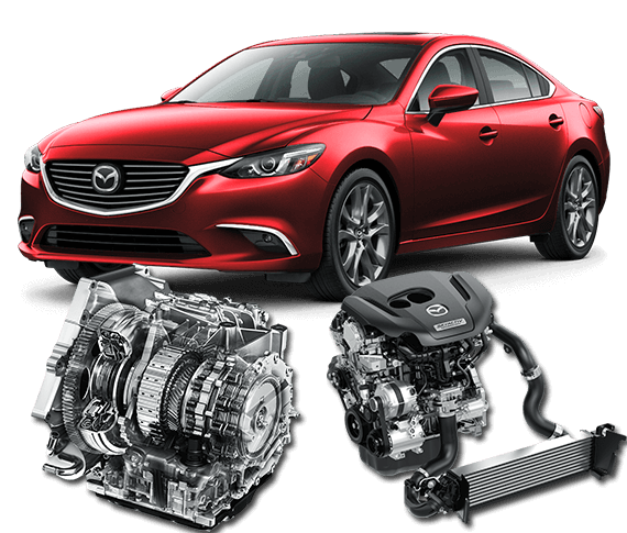 Mazda car engine